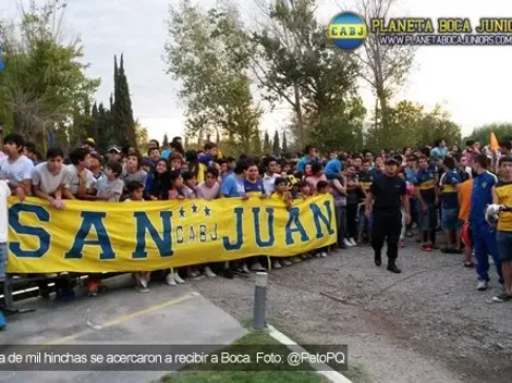 Boca ya está en San Juan