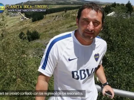 PF Roberti: “Por este grupo pongo las manos en el fuego”