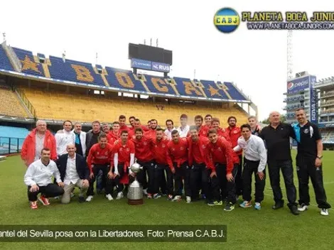 Sevilla visitó la Bombonera