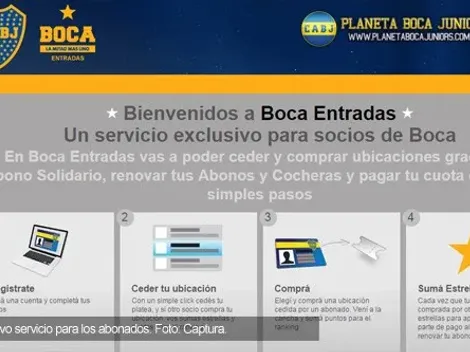 Venta de adicionales a palcos y plateas, también por Internet