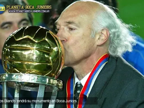 Se viene la estatua a Carlos Bianchi