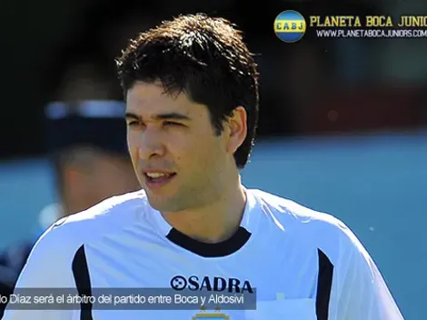 Díaz, el árbitro ante Aldosivi