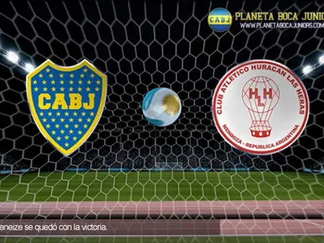 Minuto a minuto: Boca Juniors 2 – 0 Huracán Las Heras