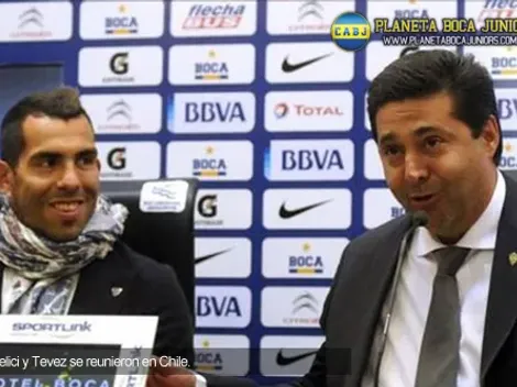 Reunión Angelici-Tevez: el sueño es posible