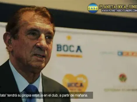 Se presenta la Estatua a Antonio Rattín