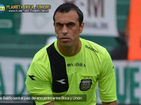 Baliño, el árbitro ante Unión