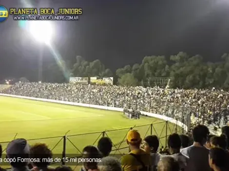 Boca entrenó ante ¡más de 15.000 hinchas!