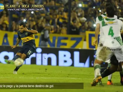 De la derecha de Tevez, Boca está en octavos