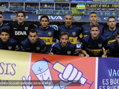 Uno por uno ante Unión de Santa Fe: Cachetazo en La Boca