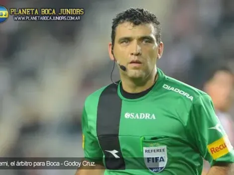 Laverni arbitrará Boca y Godoy Cruz
