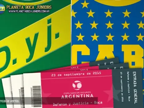 Entradas ante Defensa y Justicia