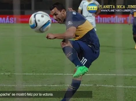 Tevez: “Me voy sintiendo mejor de la espalda”