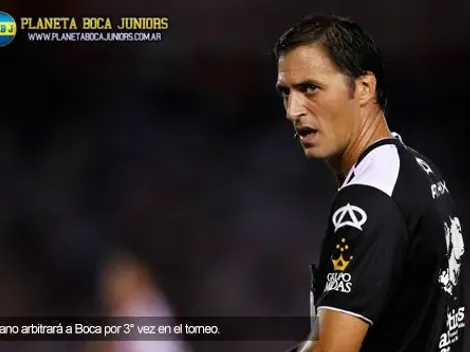 Vigliano, el árbitro para Boca vs. Crucero