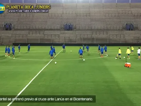 Entrenamiento en el Estadio Bicentenario