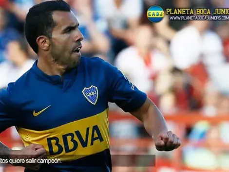 Tevez: “Vine a conseguir un título”