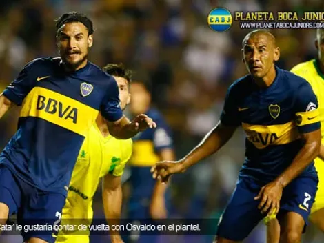 Díaz: “Ojalá contemos con Osvaldo”