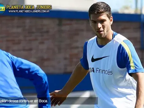 Magallán: “Me quiero consolidar en Boca”