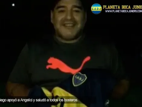 Maradona respaldó a Angelici