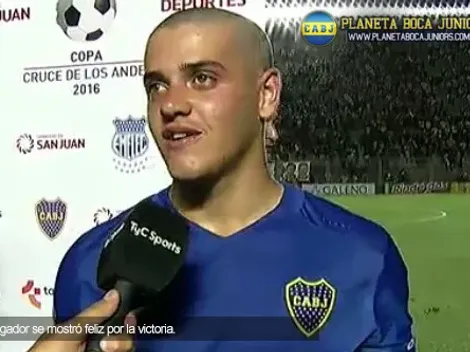 Messidoro: “Uno sueña con debutar y hacer un gol”