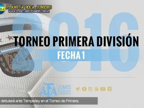 Día y horario para el debut en el Torneo