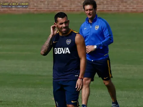 Tevez: “Estoy jugando con un esguince de rodilla”