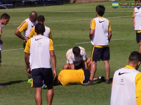 Se lesionó Osvaldo