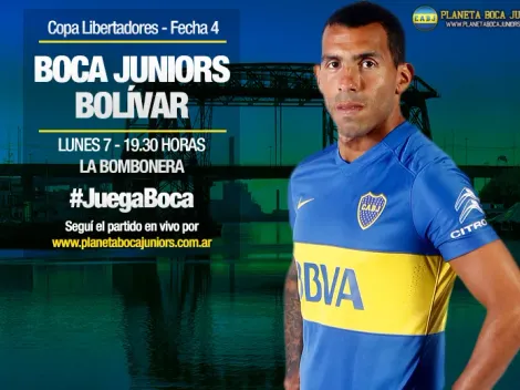 En vivo: Boca Juniors – Bolívar