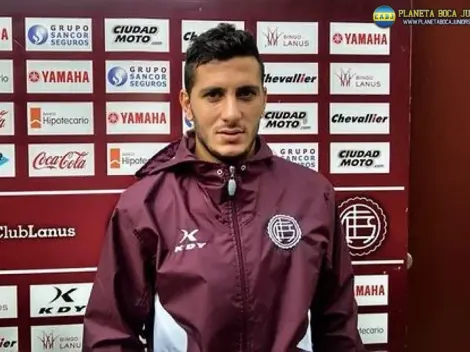 Lanús busca la prórroga del préstamo por Castellani