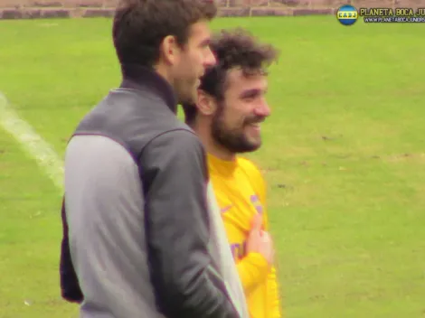 Del Potro pasó a visitar a Osvaldo