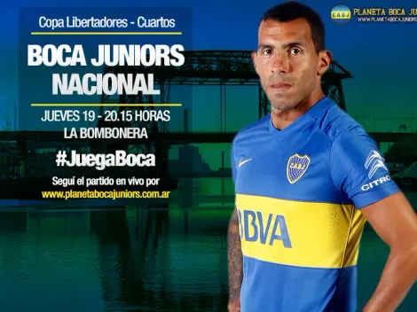 En vivo: Boca Juniors – Nacional