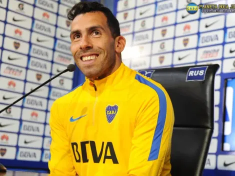 Tevez: “Obvio que sigo, me quedo por mucho tiempo”