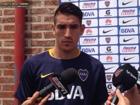 Centurión: “Noté mucho la diferencia entre Boca y Racing”