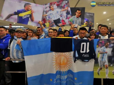 Tevez llegó a China