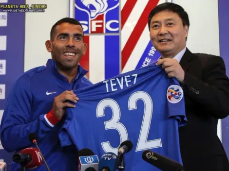 Presentaron a Tevez en China
