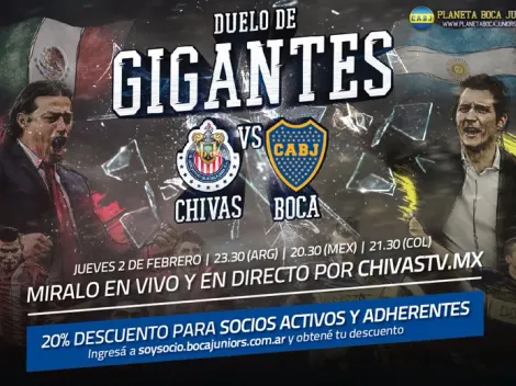Descuento para el amistoso