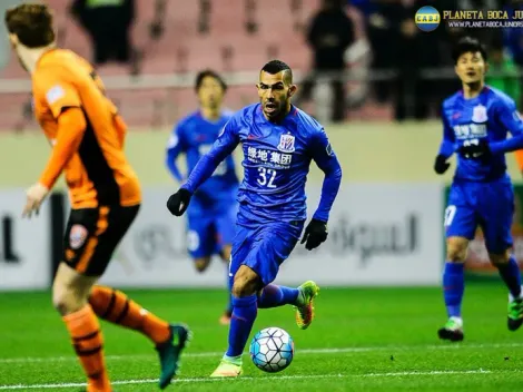 Debut y derrota para Tevez