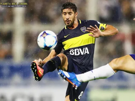 Pablo Pérez: “Llevar la cinta de capitán de Boca es un orgullo”