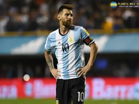Boca le dedicó un tweet a Messi