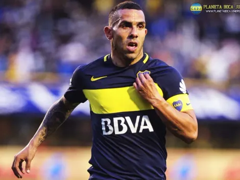Tevez regresó a la Argentina