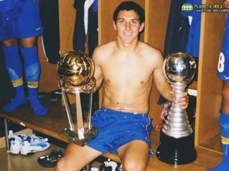 Burdisso celebró la Intercontinental 2000 con fotos inéditas