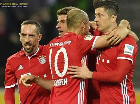 El Bayern Munich desafió a Boca