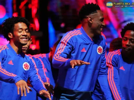 Competencia de baile entre los colombianos