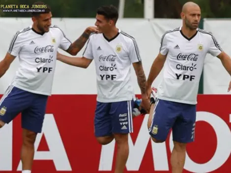 Pavón y Mascherano se burlaron de los rumores
