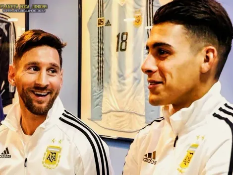 Pavón saludó a Messi por su cumpleaños