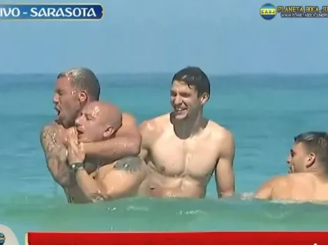 Risas en la playa