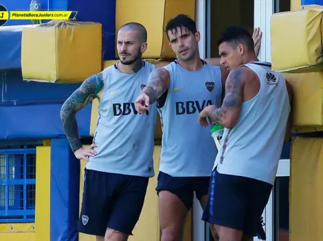 Sonríe Boca: Gago y Benedetto, a la par del grupo