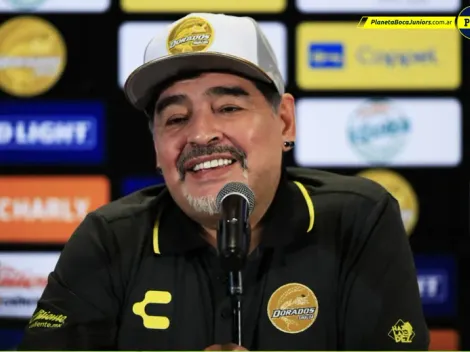 Sobra apoyo: el mensaje de Maradona para Boca