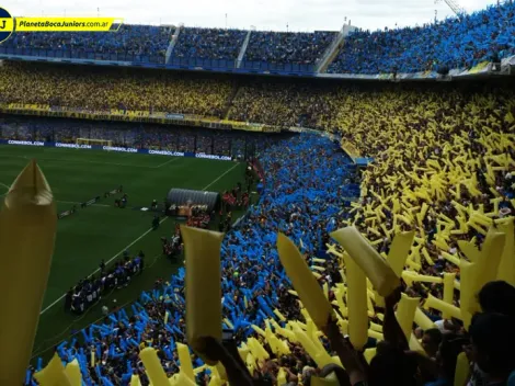 Un mensaje en La Bombonera de cara a la final
