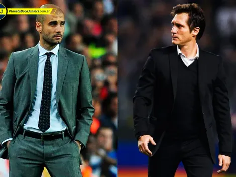 Guillermo emula una acción de Guardiola