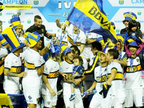 Tevez se reencontró con un excompañero de Boca en Fuerte Apache